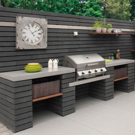 Design Per Patio, Outdoor Bbq Area, Outdoor Barbeque, Outdoor Kitchen Decor, Outdoor Kitchen Plans, Build Outdoor Kitchen, Outdoor Bbq Kitchen, Outdoor Kitchen Appliances, Outdoor Kitchen Design Layout