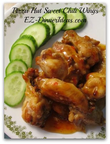 Pizza Hut sweet chili wings, a great restaurant remake recipes made in a… Sweet Chili Wings Recipe, Chili Wings Recipe, Sweet Chili Wings, Chili Wings, Fusion Dishes, Football Snacks, Side Dish Recipes Easy, Wings Recipe, Tailgate Food