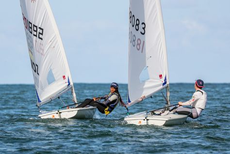 PHOTOS: The faces of competition >> Scuttlebutt Sailing News Sailing Sport Aesthetic, Sailing Astetic, Laser Sailing, Sailing Competition, Sailing Life, Racing Sailboats, Sailboat Film Photography, Sail Racing, White Lake