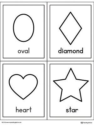 Geometric Shapes Printable Flashcards Worksheet.These printable flash cards show a clear representation of each basic geometric shape to help children in preschool learn the concept of shapes and build their cognitive skills as they start to relate shapes to real-world objects. Teacher Classroom Posters, Shape Poems, Shape Worksheets For Preschool, Memory Book School, Shapes Printable, Shape Activities, Shape Activities Preschool, Shapes Flashcards, Letter Worksheets For Preschool