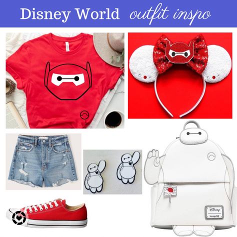 Baymax Outfit, Baymax Disneybound, Baymax Shirt, Disney Trip Planner, Disneyworld Outfit, Disney World Outfits, Hero 6, Baymax, Big Hero 6