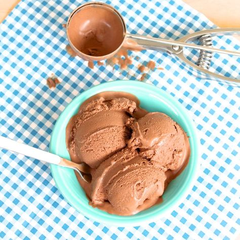 Luscious, creamy Chocolate Ice Cream -- dairy-free and naturally sweetened. Going to try with half and half Chocolate Coconut Milk, Ice Cream Easy, Coconut Milk Ice Cream, Healthier Desserts, Dairy Free Ice Cream, Milk Ice Cream, Ice Milk, Keto Ice Cream, 5 Ingredient Recipes