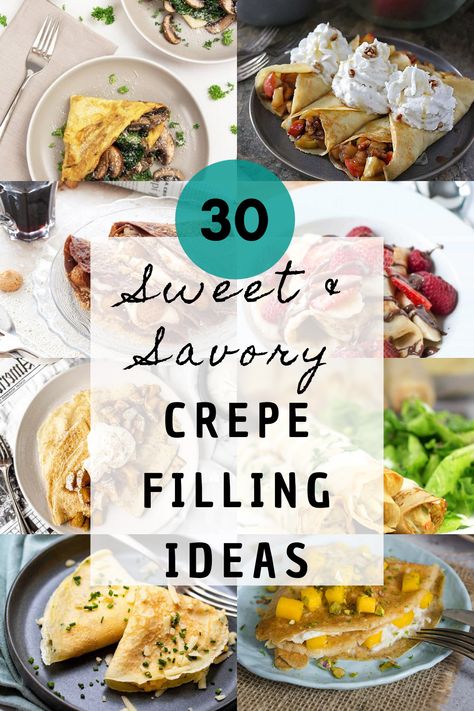 Crepe Filling Ideas