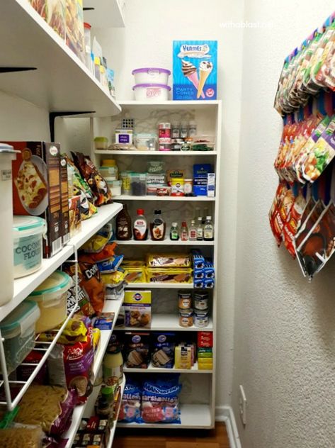 Smallest Walk In Pantry, Narrow Long Pantry, Small Walk In Closet Ideas Narrow Pantry Design, Narrow Walk In Pantry Dimensions, Long Narrow Walk In Pantry, Narrow Walk In Pantry Ideas, Tiny Walk In Pantry, Pantry Under Stairs Walk In, Long Narrow Pantry