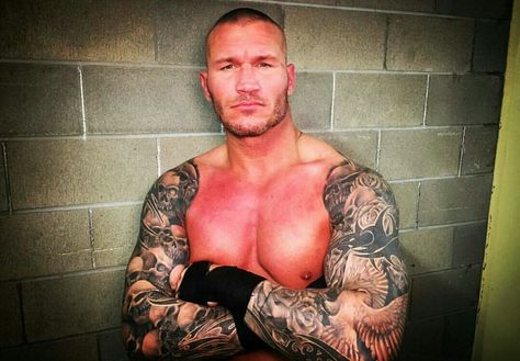 Randy Orton Tattoo, Randy Orton Wwe, Skull Sleeve Tattoos, Skull Sleeve, Kurt Angle, Wwe Royal Rumble, Forearm Sleeve Tattoos, Wwe Tna, Wrestling Wwe