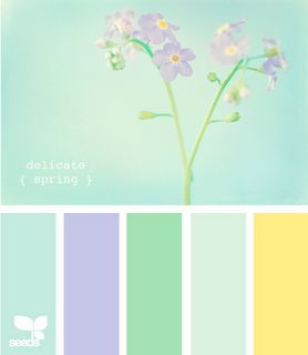 Delicate Spring Color Palette via Design Seeds. This light, airy color combination is superb! The green, blue hues mix so perfect with the yellow tone, simply beautiful. This could pair very well with a nice earthy wood. Yellow Girls Room, Green Baby Room, Palettes Color, Baby Room Colors, Spring Color Palette, Color Palate, Design Seeds, Color Balance, Colour Schemes