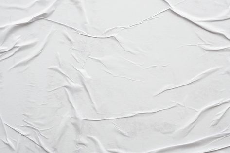 Blank white crumpled and creased paper p... | Premium Photo #Freepik #photo #grey-paper #wrinkled-texture #wrinkled-paper #paper-effect Paper Texture Mockup, Creased Paper, Wrinkled Paper Background, Recycled Paper Texture, Poster Texture, Texture Poster, Wrinkled Paper, About Blank, Grunge Paper