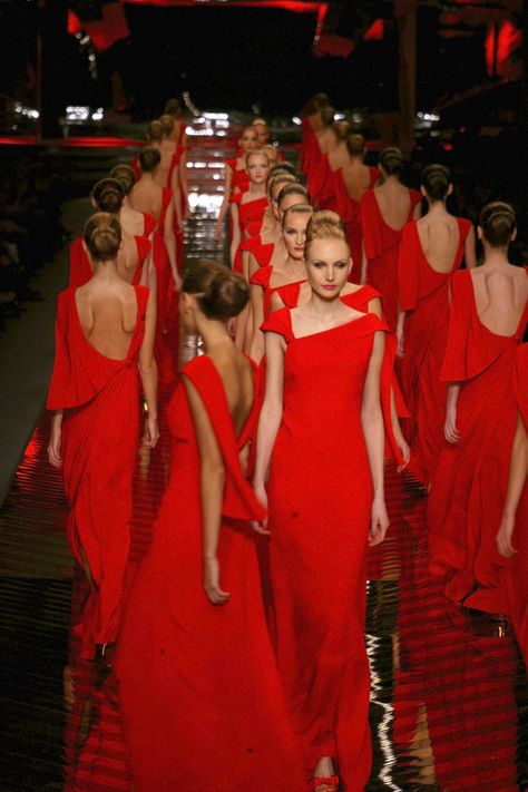 Red Runway Dress, Fashion Documentary, Red Runway, The Last Emperor, Fashion Documentaries, Red Valentino Dress, Last Emperor, Valentino Collection, Valentino Fashion