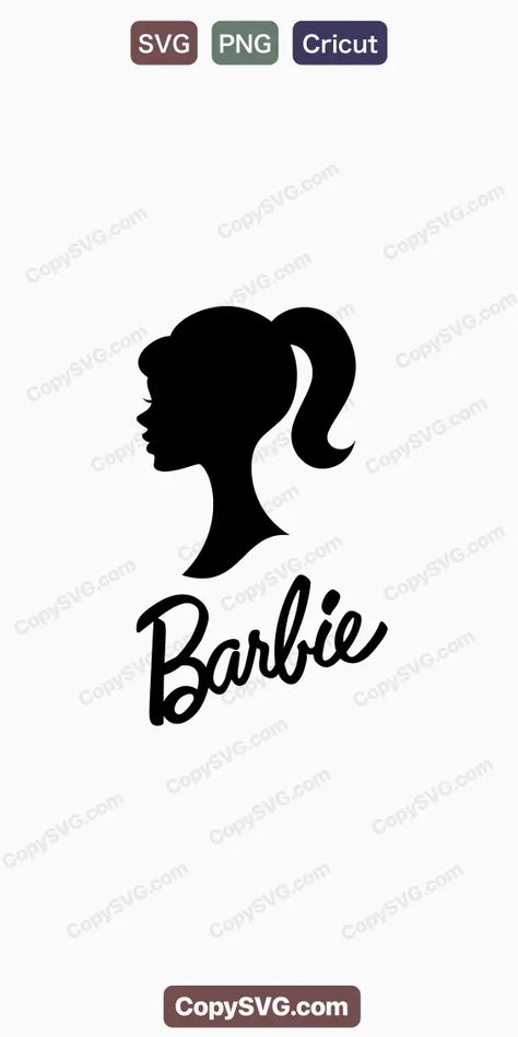 Barbie Svg Free Barbie Svg Free, Barbie Svg, Barbie Decorations, Barbie Invitations, Free Barbie, Decorated Gift Bags, Bunny Logo, Expecting Parents, Free Cut Files