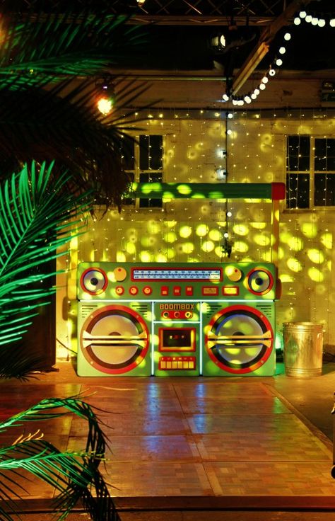 Jamaican Theme Party Decoration, Reggae Theme Party, Boombox Prop, Staff Christmas Party, Rasta Party, Jamaican Party, Reggae Party, 70s Party Theme, 70s Theme Party