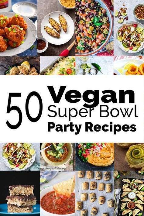 Party Food Meat, Super Bowl Essen, Super Bowl Food Easy, Vegan Super Bowl, Super Bowl Party Food, Party Food Recipes, Vegan Party Food, Bowl Party Food, Vegan Party