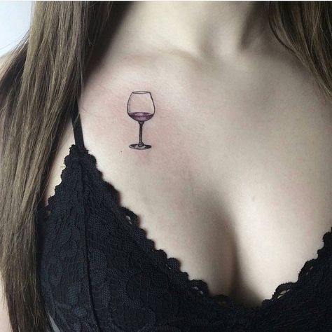 Better wine glass image Wine Glass Tattoo, Wine Tattoo, Leo Constellation Tattoo, Glass Tattoo, Tattoo Placements, French Tattoo, Cat Tattoos, E Tattoo, Constellation Tattoos