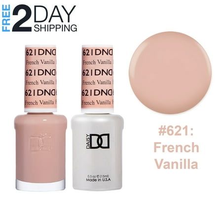 DND Soak Off Gel & Lacquer Duo Set #621 French Vanilla, is a high gloss shine that lasts for up to 3 weeks with no chipping or peeling and soaks completely off in 10 to 15 minutes. DND set is applied faster, feels thinner, and last longer than any other gel available. Forget base coats, bond-aids, and primers. DND delivers a fast two-step professional system that is unique from any other on the market. Fused with essential vitamins, DND makes nail stronger, healthier, as well as stunning for wee Dnd Gel Nail Polish, Dnd Nail Polish, Nail Polish Box, Nail Supply Store, Dnd Gel Polish, Nail Colour, Gel Art, Nail Envy, Opi Nail Lacquer