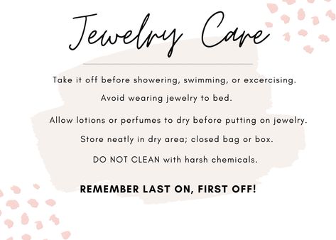 Good tips to know about jewelry care! ✨💍 #tiptuesday #rayward #ardmorejeweler Jewelry Care Tips, Jewelry Packaging Diy, Jewelry Business Card, Jewellery Card, Jewelry Package, Jewelry Hacks, Jewellery Photography Inspiration, Jewellery Packaging, Jewellery Photography