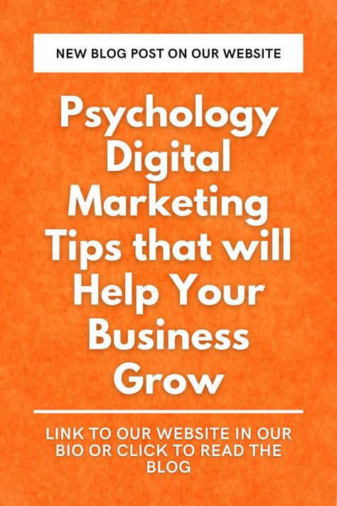 Psychology and marketing go hand in hand, so check out these psychology marketing tips to help your business grow! Psychology Marketing, Psychology Tips, Digital Marketing Tips, Call To Action, Hand In Hand, Grow Business, To Listen, News Blog, Marketing Tips