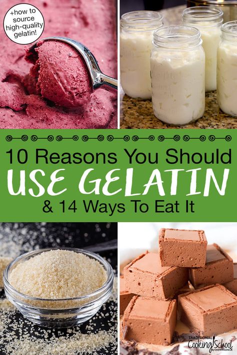 Gelatin For Hair, Healthy Dessert Substitutes, Collagen Broth Recipe, Using Gelatin Powder, Healthy Gelatin Dessert, Vital Proteins Beef Gelatin Recipes, Collagen Gelatin Recipes, Greek Yogurt Gelatin, Beef Gelatin Benefits