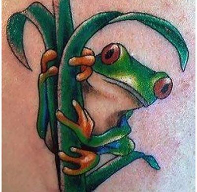 Top 15 Frog Tattoo Designs Frosch Illustration, Tree Frog Tattoos, Frog Tattoo, Single Line Tattoo, Frog Tattoos, Meaningful Tattoos For Women, Frog Drawing, 4 Tattoo, Small Meaningful Tattoos