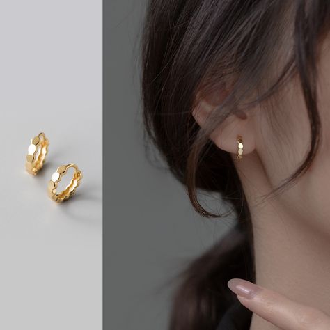 Faster shipping. Better service Daily Use Gold Earrings Indian, Gold Earrings Studs Simple, Small Earrings Gold, Unique Gold Jewelry Designs, Gold Earrings Indian, Simple Gold Earrings, Neck Pieces Jewelry, Gold Earrings Models, Modern Gold Jewelry