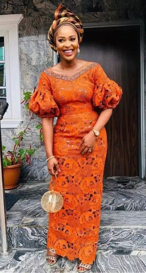 Lace Dress African, Aso Ebi Lace, Aso Ebi Lace Styles, Fitted Bodycon Dress, African Lace Styles, Fashion Traditional, Ankara Gowns, African Styles, Lace Gown Styles