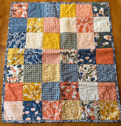 Quilted baby blanket