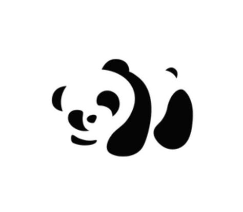 Panda Logo Art, Panda Silhouette, Logo Panda, Panda Vector, Panda Icon, M Logo Design, Panda Store, Panda Logo, Dallas Zoo