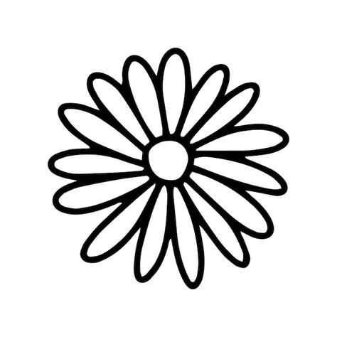 Flower Template, Doodles