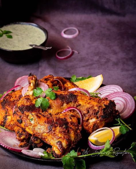 Tangdi Kabab, Raitha Recipes, Mint Chutney, Indian Chicken Recipes, Fenugreek Leaves, Adobo Chicken, Like Button, Marinated Chicken, Adobo