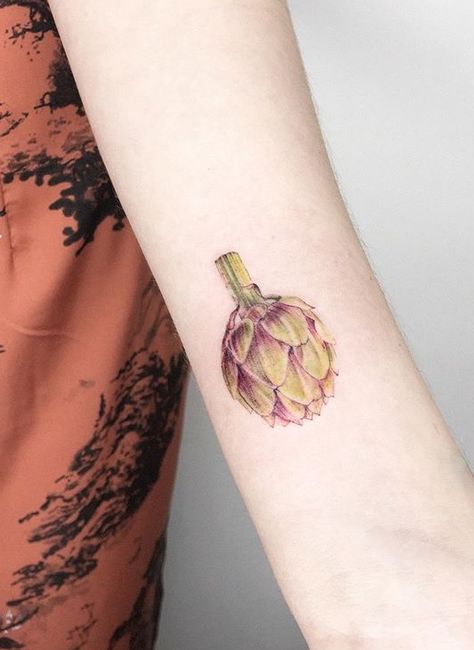 Artichoke Tattoo, Lavender Tattoo, Bear Tattoo, Turkish Delight, Pretty Tattoos, Artichoke, Linocut, Ink Tattoo, I Tattoo