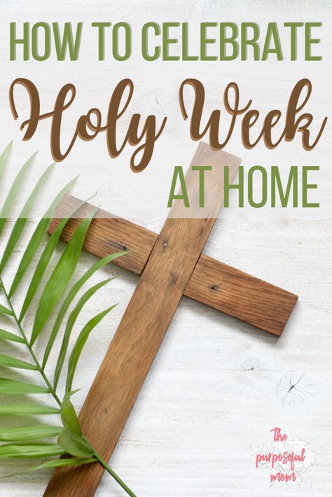 Maundy Thursday Worship, Holy Week Activities, Palm Sunday Activities, Palm Sunday Decorations, Tradition Ideas, Palm Sunday Crafts, Christ Centered Easter, Easter Lessons, Sunday Activities