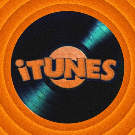 music retro vintage 1950s 1960s cartoon orange black Orange Music Aesthetic, Itunes App Icon, Disney Wall Murals, Hip Hop Aesthetic, Collage Pics, Cartoon Orange, Orange Icons:), Orange Rolls, Hip Hop Artwork