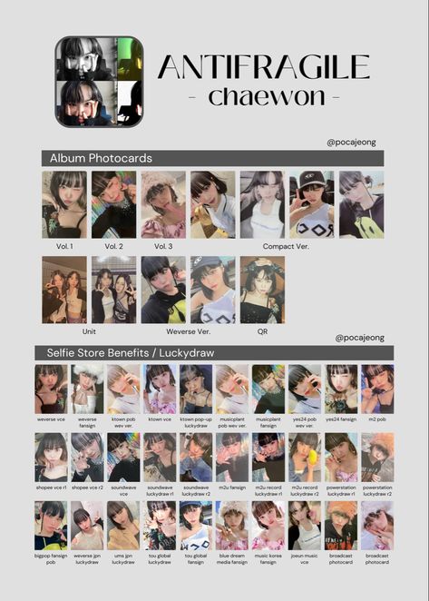 Chaewon Antifragile, Chaewon Photocard, Le Sserafim Antifragile, Photocards Template, Lesserafim Chaewon, Photocard Template, Dream Music, Photo Card Template, Blue Dream