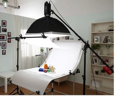 Food Photography Lighting Setup, Photo Lighting Setup, Square Photography, Light Tent, Softbox Lighting, Light Box Photography, Photography Set Up, Home Studio Ideas, Photo Cube