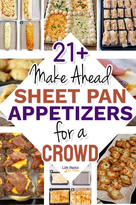 Sheet pan appetizers for a crowd - easy snacks for a party cheap simple appetizer recipes easy finger foods make ahead easy appetizers for a party shareable snacks Heavy hors d’oeuvres Elegant appetizers for party small bites appetizer bites finger foods easy Cold Crescent Roll Appetizers, Makeahead Party Food, Finger Foods For A Crowd On A Budget, Appetizers For Anniversary Party, Best Football Party Food, Easy Hors D’oeuvres For A Crowd, Dinner Crowd Pleasers, Hearty Snacks For A Crowd, Simple Appetizers For A Crowd