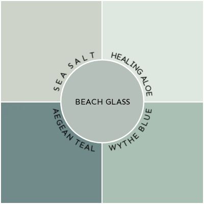 Sea Glass Green Paint, Bm Antique Glass Paint, Sea Glass Paint Colors Benjamin Moore, Sea Star Paint Color, Bm Sea Glass Paint, Bm Beach Glass Bedroom, Beach Glass Benjamin Moore Exterior, Beach Glass Vs Sea Salt, Beach Glass Benjamin Moore Bathroom