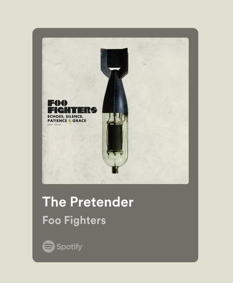 The Pretender Foo Fighters, The Pretenders, Foo Fighters, Songs