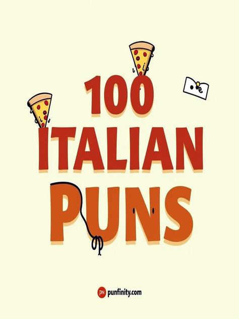 italian puns Italian Puns, Pasta Jokes, Pizza Jokes, Pizza Quotes, Italian Jokes, Funny Italian Jokes, Italian Humor, Spaghetti Western, Food Puns