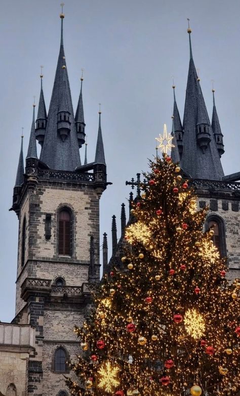 Prague Czech Republic Aesthetic, Czech Republic Aesthetic, Prague Christmas, European Christmas, Christmas In Europe, Aesthetic Christmas, Prague Czech Republic, Prague Czech, Merry Little Christmas