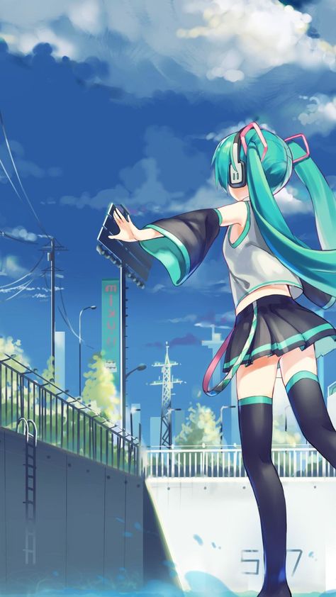 Miku Hatsune Chibi, Miku Chan, Miku Hatsune Vocaloid, Best Wallpaper Hd, Queen Anime, Miku Hatsune, Colorful World, Best Wallpaper, Naruto Funny