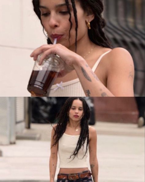 Rob Brooks, Star Crossed, Zoe Kravitz, High Fidelity, Cropped Tank Top, Tank Top, Fruit, Tumblr