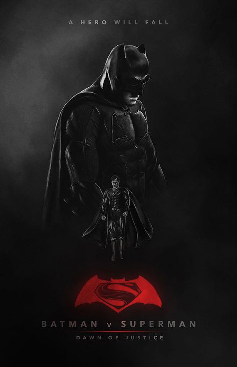 Latest AMPS - Home of the Alternative Movie Poster -AMP- Batman Vs Superman Movie, Movie Poster Frames, Batman V Superman Dawn Of Justice, Superman Movies, Superman Dawn Of Justice, Fan Poster, Batman V Superman, Dawn Of Justice, Sci Fi Horror