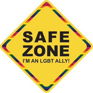 I'm an ally!! Lgbt Ally, Straight Ally, Safe Zone, Sticker Png, Club Ideas, Negative Comments, Social Work, Rainbow Colors, California