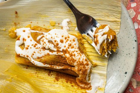 Pumpkin Spice Tamales, Sweet Tamales, Autumn Spices, Pumpkin Butter, Seasonal Treats, Fall Spices, Pumpkin Puree, Holiday Gathering, Gluten Free Vegetarian