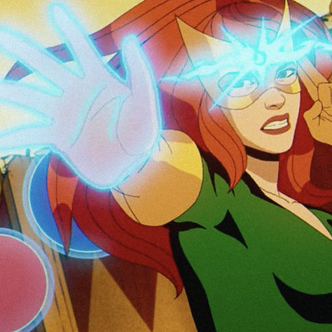 x-men '97 icon. xmen. marvel animation. jean grey. Jean Grey Xmen 97, Xmen 97 Icons, Jean Grey Xmen, X Men 97, Widget Aesthetic, Xmen Comics, Marvel Animation, Marvel Icons, Books Art