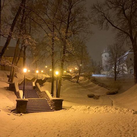 Cēsis on Instagram: “Foto no @dacerakauska  Tomēr sagaidijām❄️❄️❄️#winter #winterwonderland #lovesnow #snowing #winterwalk #latvia #cēsis #holidays #hometown”