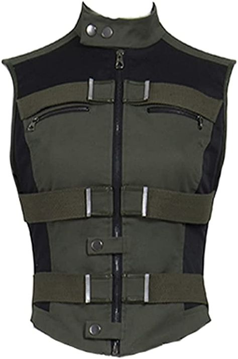 Amazon.com: Yelena Belova Vest, Black Widow Deluxe Waistcoat Womens Yelena Cosplay Tank Top for Halloween Party(Vest, 2XL) : Clothing, Shoes & Jewelry Yelena Belova Vest, Yelena Cosplay, Yelena Belova Costume, Outfit For Halloween Party, Outfit For Halloween, Black Widow Aesthetic, Combat Clothes, Avengers Outfits, Yelena Belova