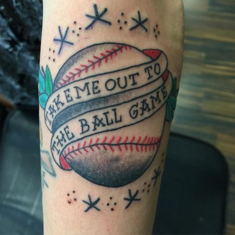 Small Tattoo For Leg, Tattoo For Leg, Phoenix Tattoo Girl, Softball Tattoos, Baseball Tattoo, Baseball Tattoos, Sloth Tattoo, Sport Tattoos, Baseball Videos