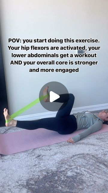 Dr. Lily Hicks | Virtual Physical Therapist on Instagram: "Psoas March ✨ 

Having trouble activating your hip flexors? Or do you feel like the front part of your hip is super tight? 
Do this exercise to help: 
✨eccentrically load hip flexors 
✨challenge lower abdominals 
✨activate the core 
✨minimize your anterior pelvic tilt 

 Clamshell into reverse clamshell 

🛑Are you experiencing any pain while performing these exercises? Want to know how to fix your hip/core pain? 

Comment “Hip help” if you are ready to take the next step in fixing your hip/core pain today! 

⚠️Disclaimer: This post is for educational purposes only & is not intended to substitute medical advice.

#hippain #hipmobilityexercises #hipflexors #hipflexorstrength #coreactivation #abworkout #abexercise #coreworkout #coret Bariatric Exercise, Exercise Stomach, Foot Drop Exercises, Fupa Workout, Anterior Pelvic Tilt, Hip Mobility Exercises, Roller Workout, Exercise Band, Foam Roller Exercises