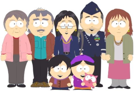 Sharon Marsh, Marsh Family, Randy Marsh, Sweet Logo, Family Logo, South Park Funny, Silly Photos, Park Designs, Clock Tower