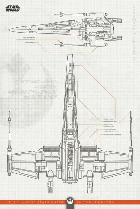 Star Wars Resistance Ships, Star Wars Blueprints, Exploded Drawing, Star Wars Art Drawings, Star Wars Background, Star Wars Spaceships, Star Wars Design, Star Wars Prints, The Rise Of Skywalker