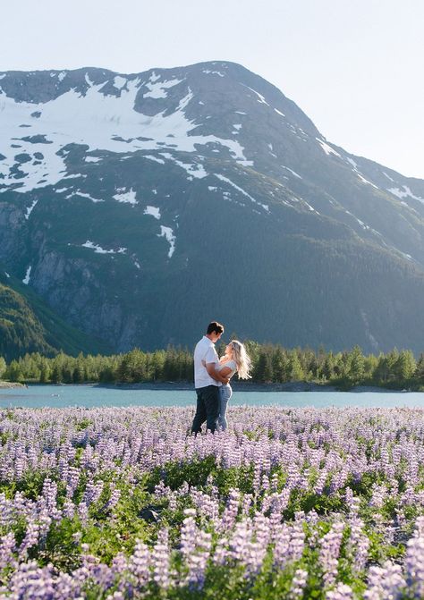 Spring Engagement Session in Anchorage Alaska | Editorial Couples Photos | Zoya Dawn Photography | These mountain aesthetic couples photos brought so many intimate moments and candid photo inspo. Be inspired by Anchorage Alaska photography, destination engagement session, mountain engagement photos, spring couples session and mountain aesthetic. Book Zoya for your destination engagement photos or Alaska engagement session at zoyadawn.com Glacier Engagement Photos, Alaska Family Photoshoot, Alaska Elopement Photography, Alaska Couples Photography, Alaska Proposal, Alaska Engagement Photos, Nature Proposal Ideas, Alaska Couple, Alaska Aesthetic